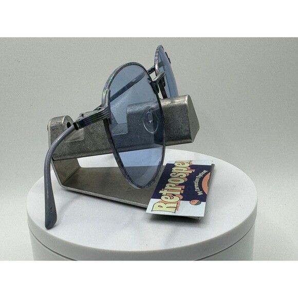 Vintage Oversize Sunglasses NOS Round Style Safilo 4563 Confetti Frame 1990s main image 6